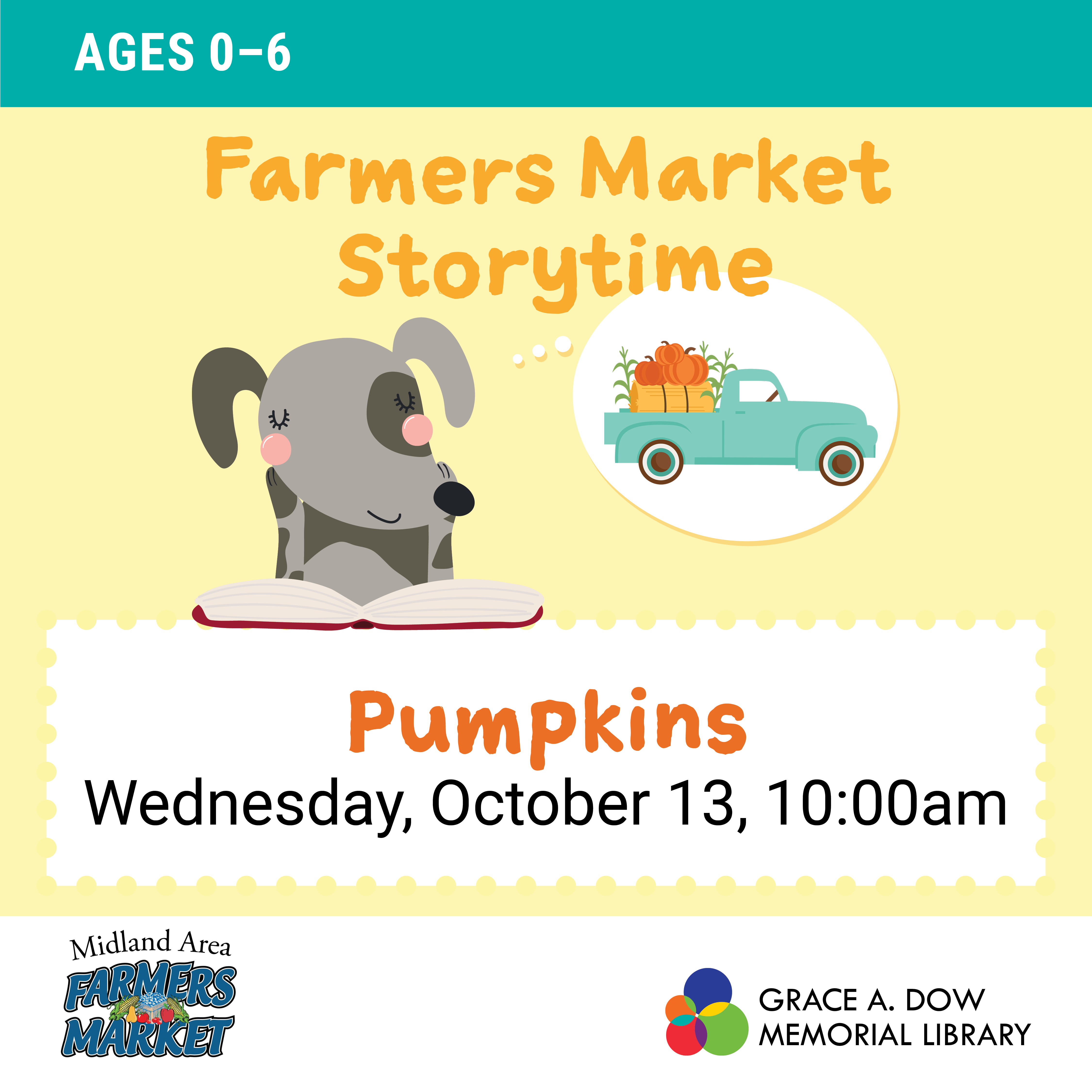 Farmers Market Storytime: Pumpkins