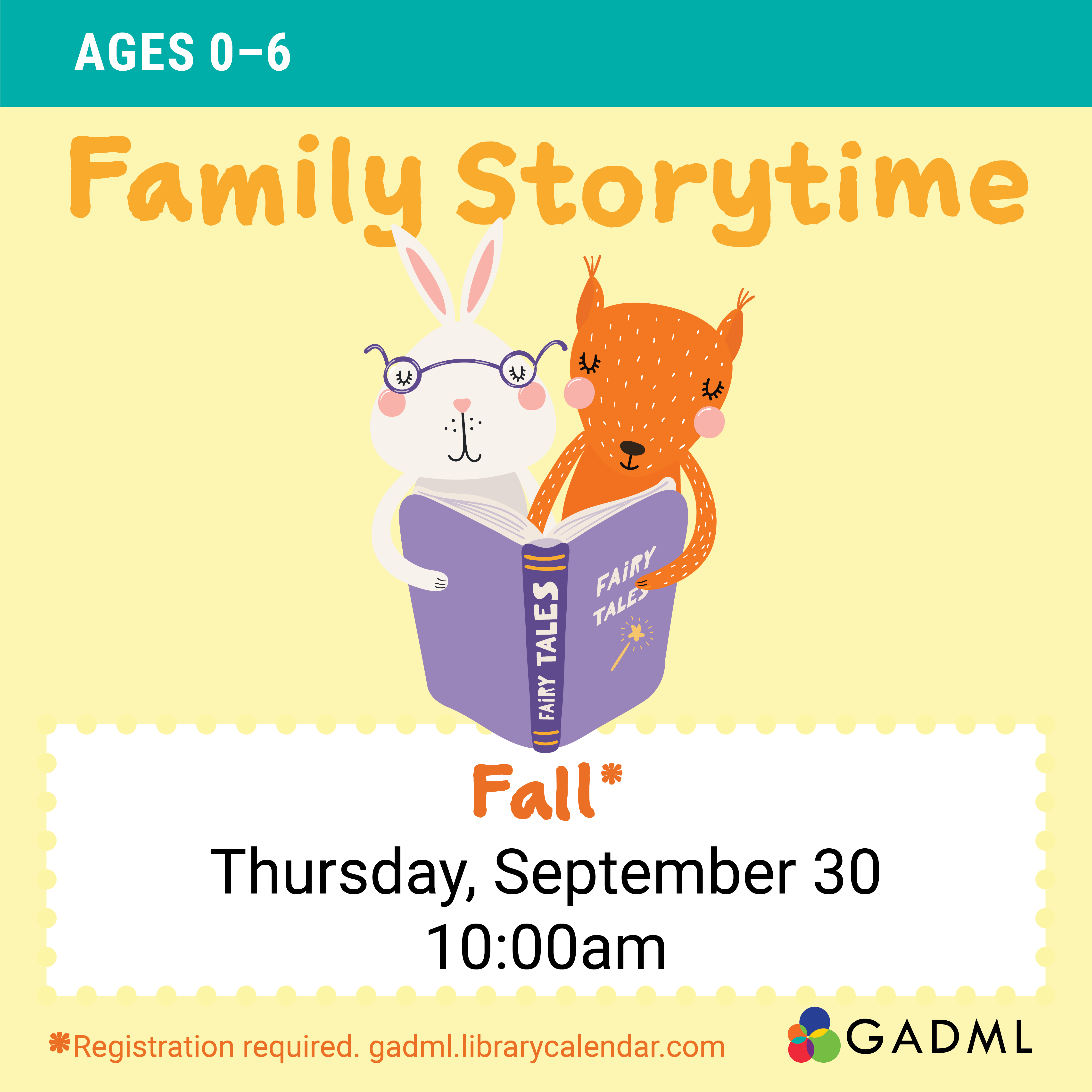 Fall themed storytime