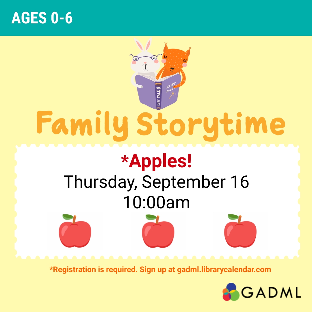 Family Storytime: Apples