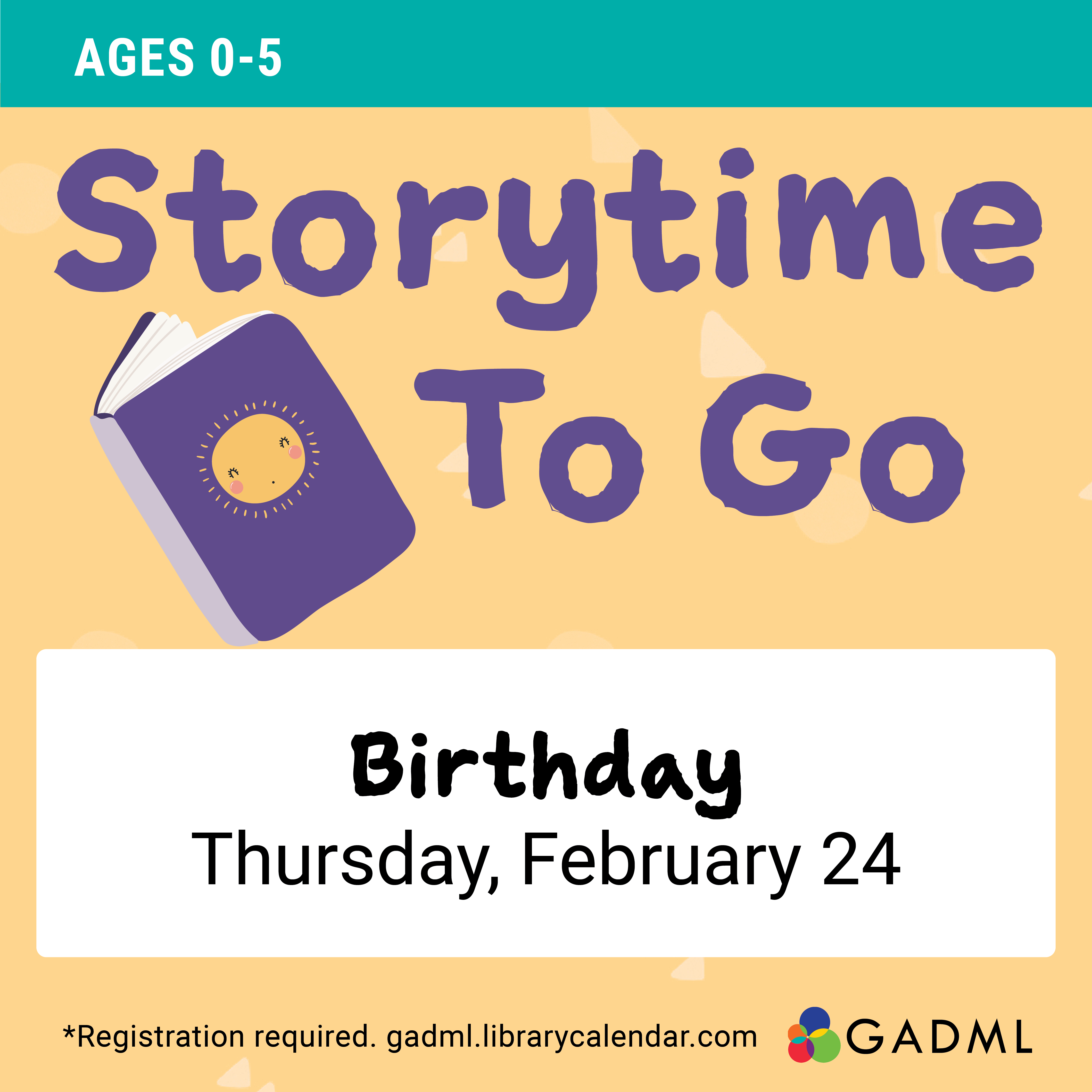 Birthday Storytime-To-Go