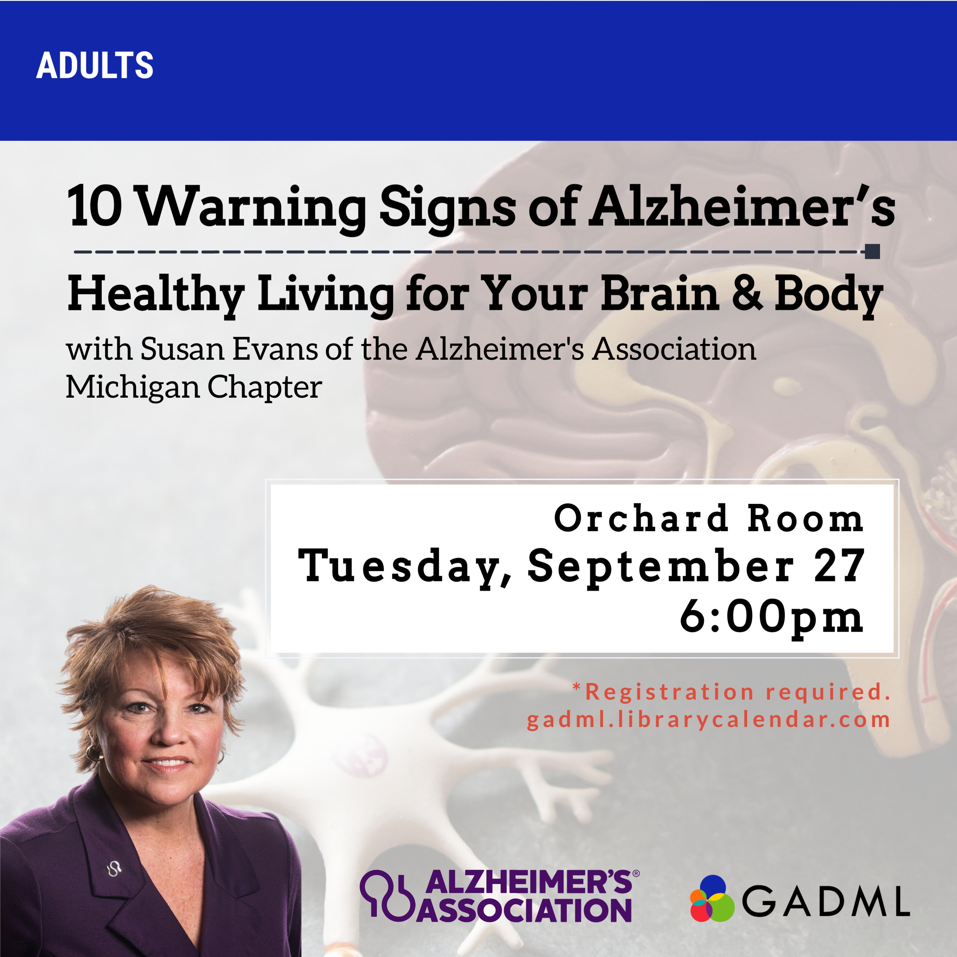 10 warning signs of alzheimers September 27 at 6pm