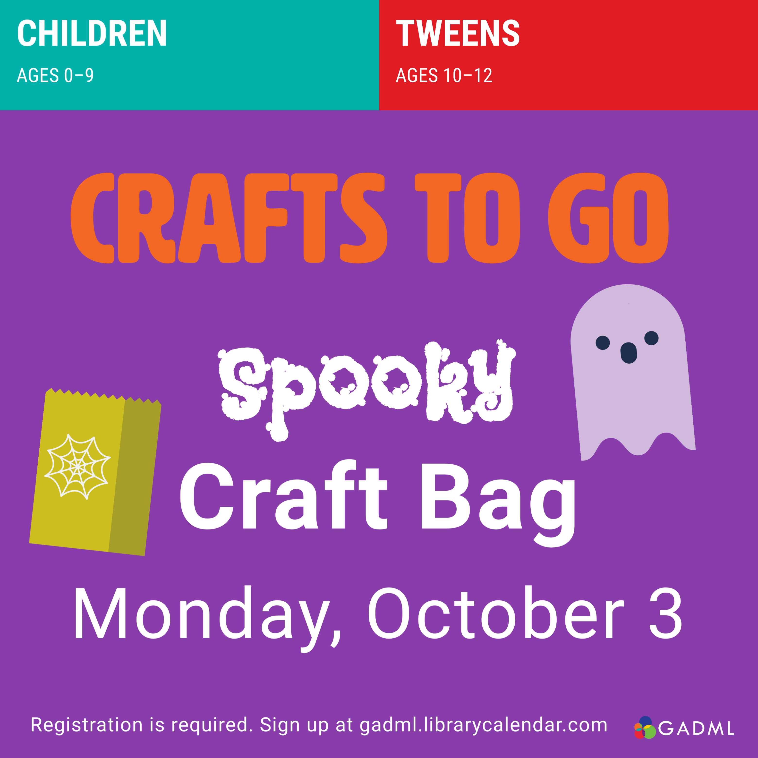 Spooky Craft Bag