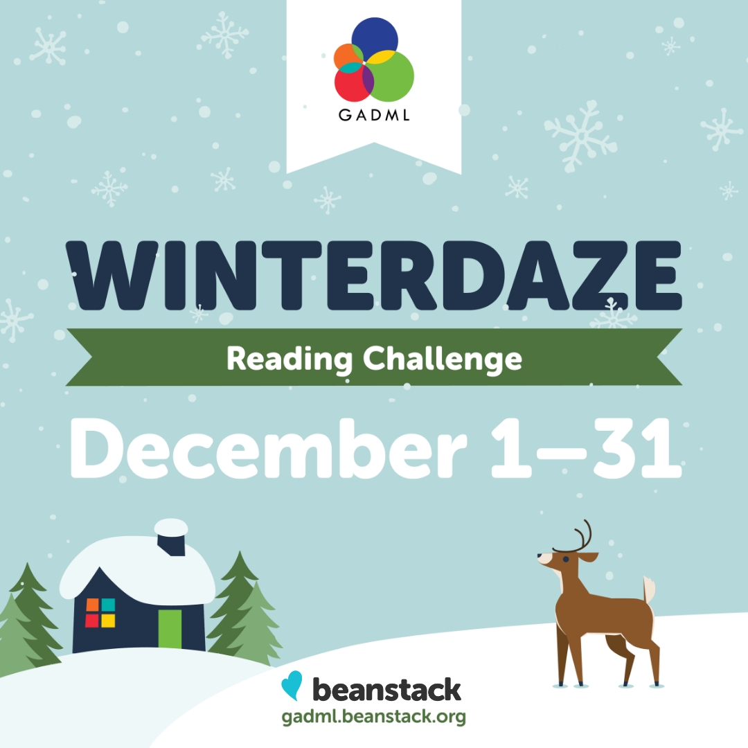 Winterdaze Beanstack reading challenge december 1-31
