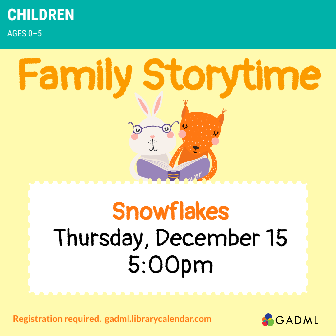Family Storytime: Snowflakes