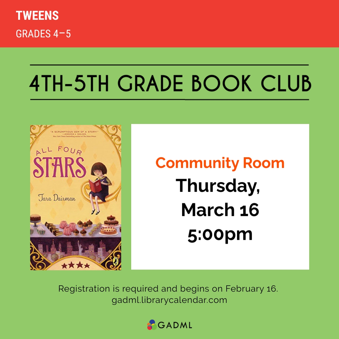 4th-5th Grade Book Club