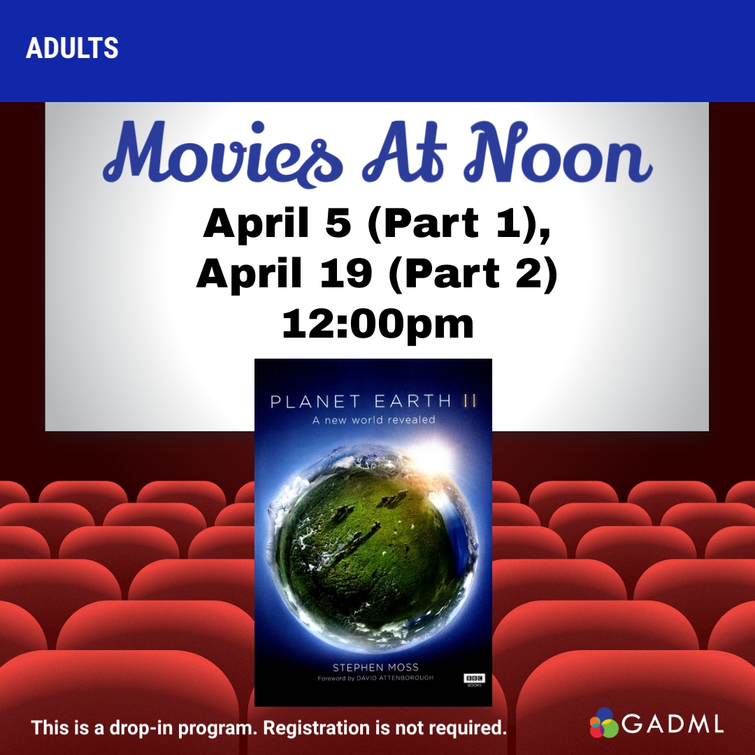 movies at noon april 8th plant earth 2 part 1 (episodes 1-3)