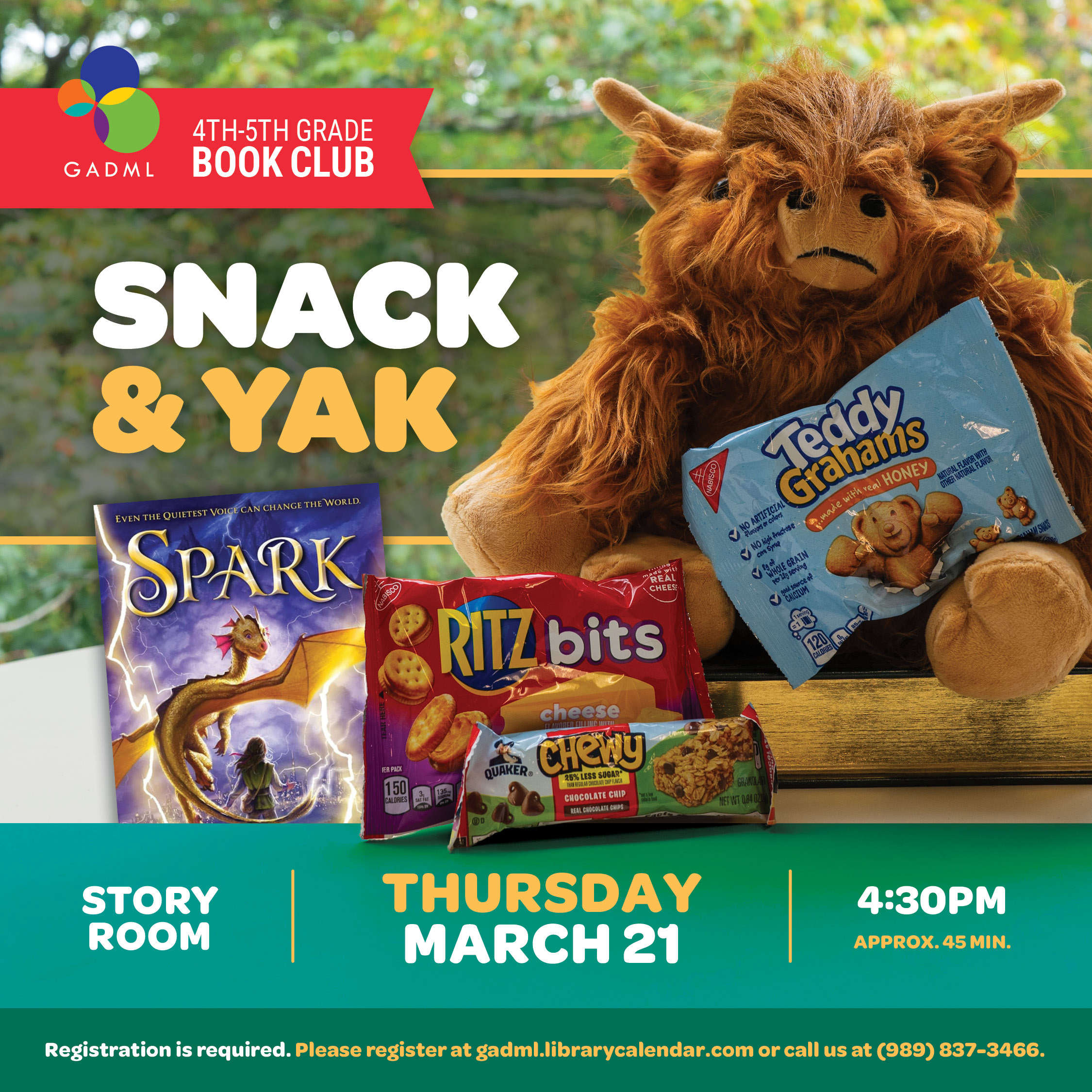 Snack and Yak March 21