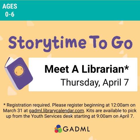 Meet a Librarian Storytime To Go