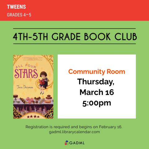 4th-5th Grade Book Club