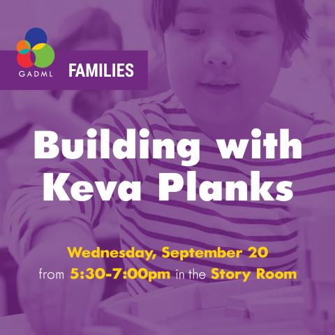 Family Storytime: Building with Keva Planks