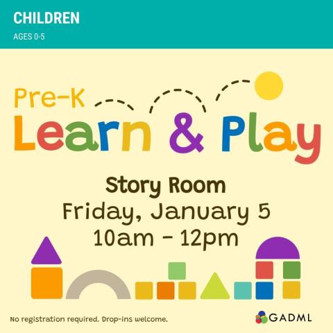 Pre-K Learn and Play