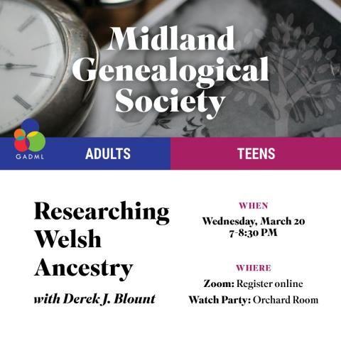 Researching Welsh Ancestry, March 20