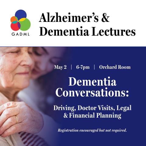 Dementia Conversations, may 2, 6pm