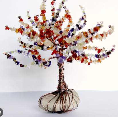 beaded tree