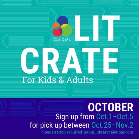 Lit Crates for kids and adults october 