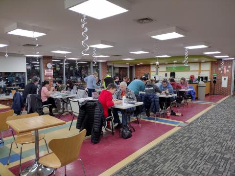 Puzzle Competition at the Library