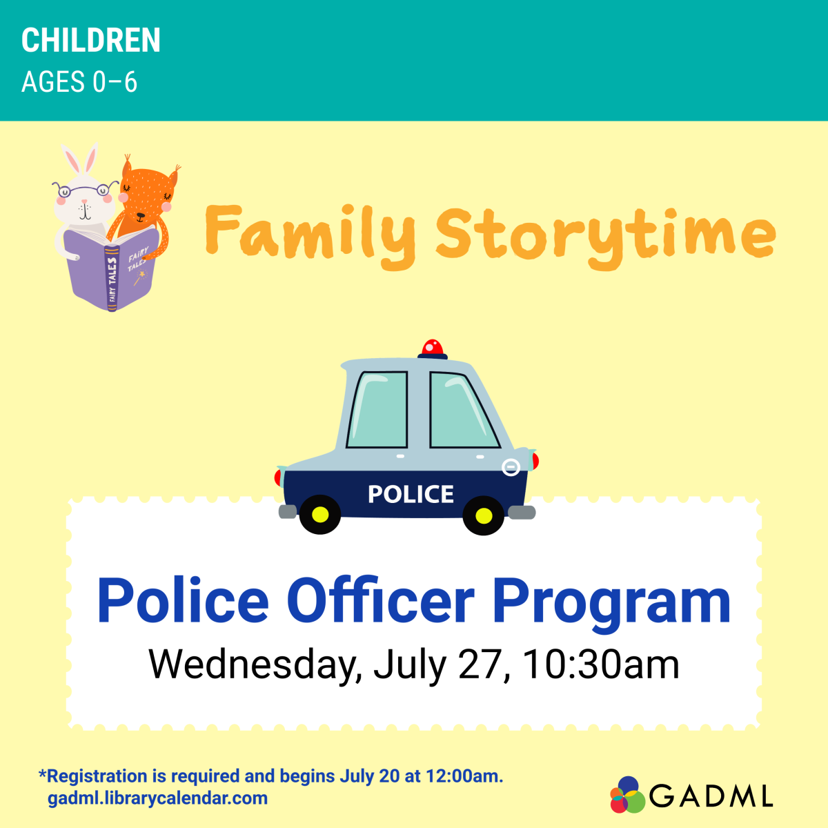 Midland Police Department Storytime