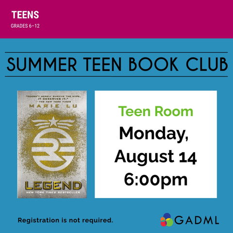 Summer Teen Book Club