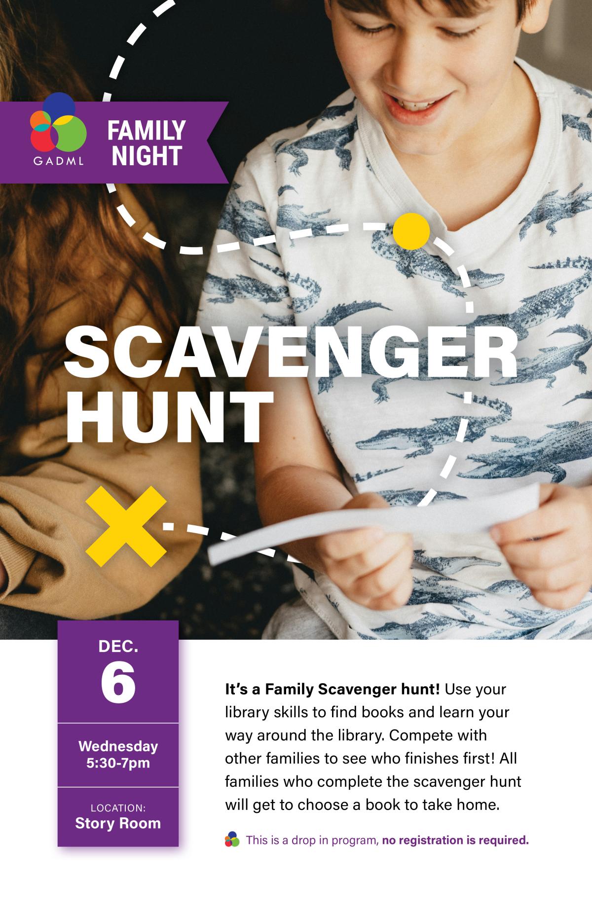 Family Night: Scavenger Hunt