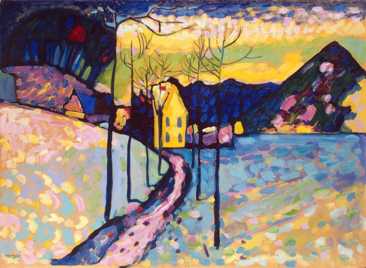 Wassily Kandinsky Winter Landscape