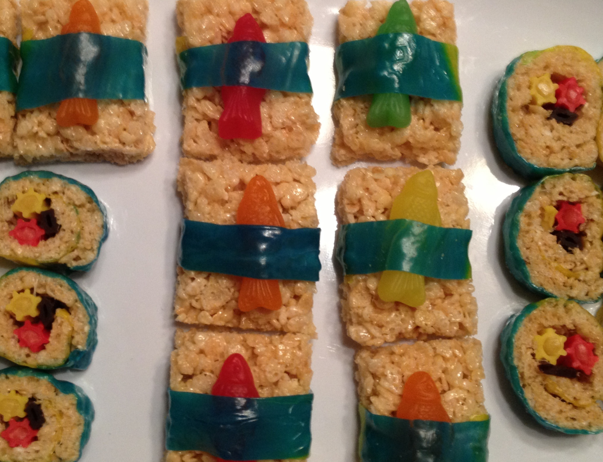 Candy sushi